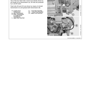 John Deere 7950 Self- Propelled Forage Harvesters Operator's Manual (OMZ106125) - Image 2