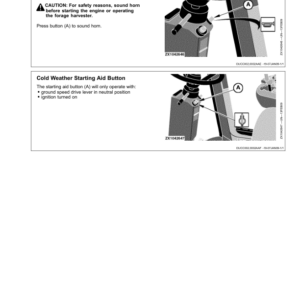 John Deere 7950 Self- Propelled Forage Harvesters Operator's Manual (OMZ106125) - Image 4