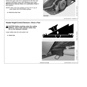 John Deere 616R, 618R, 620R, 622R, 625R, 630R & 635R Cutting Platforms Operator's Manual (OMZ201071) - Image 3