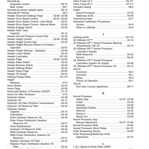 John Deere 9700, 9800, and 9900 Self-Propelled Forage Harvesters Operator's Manual (OMZ201188) - Image 4