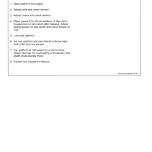 John Deere 218E, 220E, 224E Cutting Plattforms Operator's Manual (OMZ91747) - Image 2