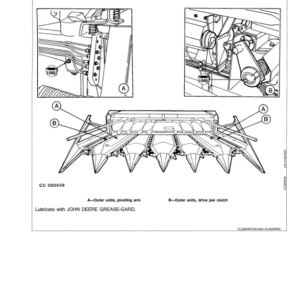 John Deere 664, 665R, 666R Row Crop Headers Operator's Manual (OMZ92339) - Image 2