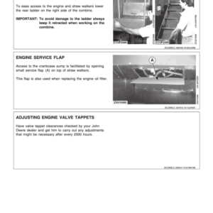 John Deere 1170 Combine, 312, 314, 316 & 319 Cutting Platforms Operator's Manual (OMZ92467) - Image 3