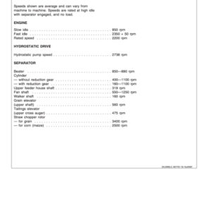 John Deere 1170 Combine, 312, 314, 316 & 319 Cutting Platforms Operator's Manual (OMZ92467) - Image 4