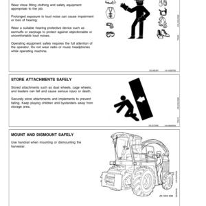 John Deere 6610, 6710, 6810 & 6910 Self-Propelled Forage Harvesters Operator's Manual (OMZ92475) - Image 2