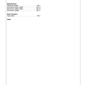 John Deere 2254, 2256, 2258, 2264 & 2266 Combines Operator's Manual (OMZ92501) - Image 4