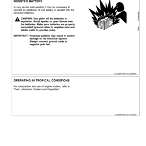 John Deere 6650, 6750, 6850 & 6950 Self Propelled Forage Harvesters Operator's Manual (OMZ92566) - Image 2
