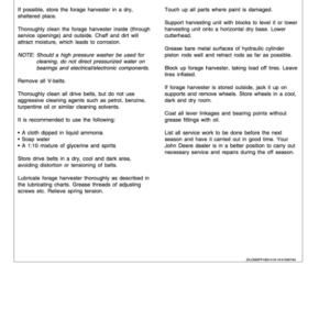 John Deere 6650, 6750, 6850 & 6950 Self Propelled Forage Harvesters Operator's Manual (OMZ92566) - Image 4