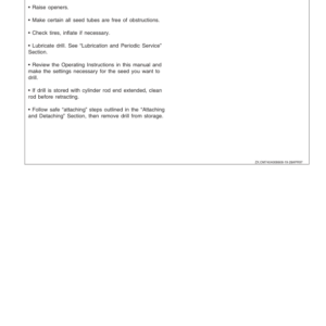 John Deere 740A Mulch Drills Operator's Manual (OMZ92595) - Image 2