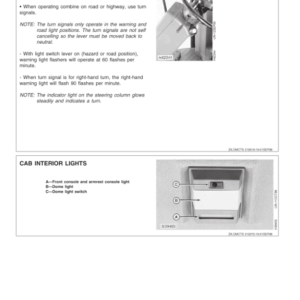 John Deere CTS Combines Operator's Manual (OMZ92677) - Image 2