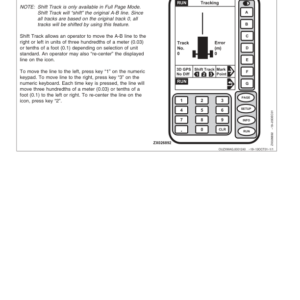 John Deere GREENSTAR PARAL.TRACKING SYST. ENGL Operator's Manual (OMZ93107) - Image 3