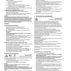 John Deere 47-ECONOMY, 47-A ECONOMY, 47-VARIO, 47-VARIO E, R47, R47S, R47V, R47VE Lawn Mowers Operator's Manual (SAU15127) - Image 2