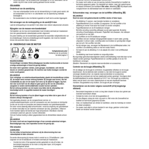 John Deere 47-K VARIO B (SA1878), 54-K VARIO B (SA1837), R47KB (SA1888), and JX90 (SA1897) Lawn Mowers Operator's Manual (SAU16392) - Image 2