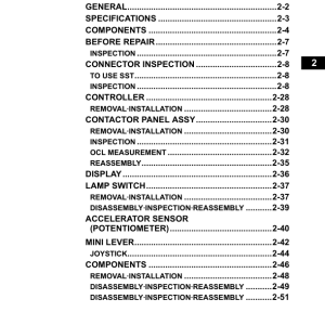 Toyota 8FBCU20, 8FBCU25, 8FBCU28, 8FBCU30, 8FBCU32, 8FBCHU25 Forklift Repair Manual - Image 4