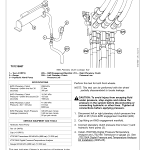 John Deere 770P, 772P Grader Repair Technical Manual (S.N F00001 -) - Image 4