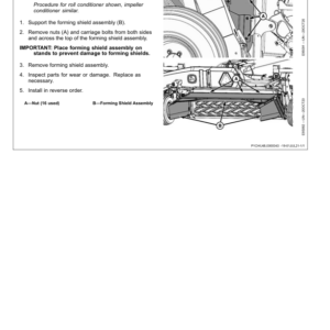 John Deere C500 Center Pivot Rotary Mower-Conditioner Operator's Manual (TM612219) - Image 4