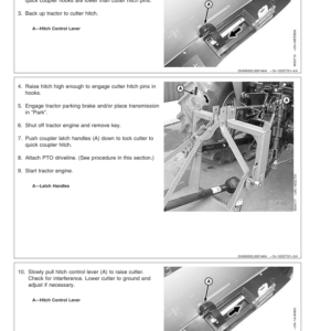 John Deere Operator's Manual Supplement 413, 513 & 613 Rotary Cutters  Operator's Manual (W48475) - Image 2