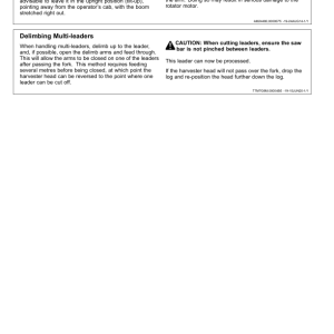 John Deere HTH616C Harvesting Heads Operator's Manuals (WA116226) - Image 2