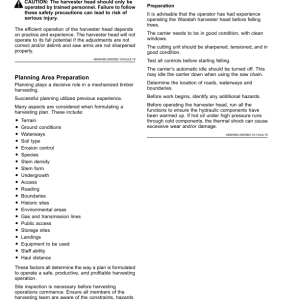 John Deere HTH622B SERIES III Harvesting Heads Operator's Manuals (WA133326) - Image 2