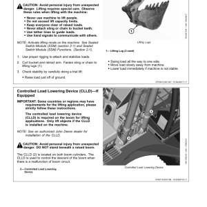 John Deere E240LC, E260LC Excavators Operator's Manuals (WY21780) - Image 3