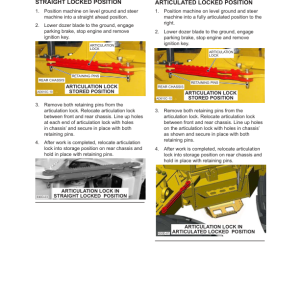 Tigercat AD610C Carrier Repair Service Manual - Image 3