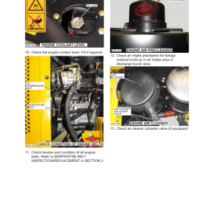 Tigercat S610E Carrier Operators Manual - Image 2