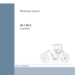 Ammann AV 130 X Heavy Tandem Roller Workshop Repair Manual - Image 4