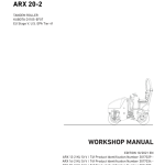 Ammann ARX 16-2, ARX 16-2C Tandem Roller Workshop Repair Manual