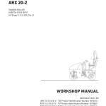 Ammann ARX 20-2 Tandem Roller Workshop Repair Manual