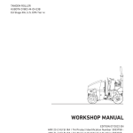 Ammann ARX 26-2, ARX 26-2C Tandem Roller Workshop Repair Manual