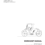 Ammann AV 110 X, AV 110 X4 Heavy Tandem Roller Workshop Repair Manual