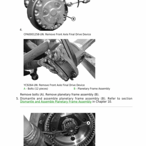 John Deere Rear Drive Axles (Asia) Component Technical Manual (CTM703319) - Image 2