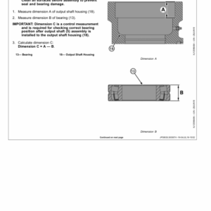 John Deere 803M, 853M Feller Buncher (Closed-Loop Hydraulic) Repair Manual (SN between C270423 - C409162 & D270423 - D409162) - Image 4