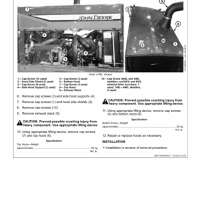 John Deere 643L Wheeled Feller Buncher Service Repair Manual (SN between C666898 - C690814 & D679126 - D690814 ) - Image 5