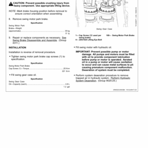 John Deere 859MH Tracked Harvester (Closed-Loop Hydraulic) Repair Manual (SN between C270423 - C408745 & D270423 - D408745) - Image 4