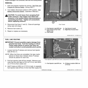 John Deere 859MH Tracked Harvester (Open-Loop Hydraulic) Repair Manual (SN between C270423 - C408745 & D270423 - D408745) - Image 3