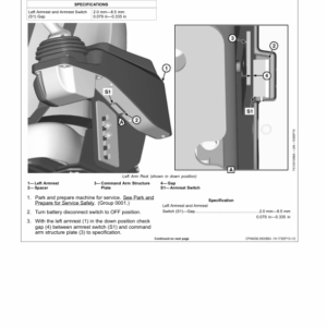 John Deere 843L Wheeled Feller Buncher Service Repair Manual (SN between F666898 - F690814) - Image 3