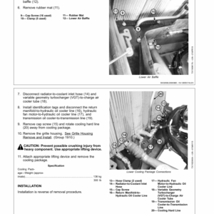 John Deere 843L Wheeled Feller Buncher Service Repair Manual (SN between F666898 - F690814) - Image 4
