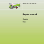 CLAAS 570 & 580R (585) Combines Operator, Technical, Repair Manual - Image 2