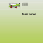 CLAAS 570 & 580R (585) Combines Operator, Technical Repair Manual