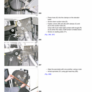 CLAAS 570 & 580R (585) Combines Operator, Technical, Repair Manual - Image 3