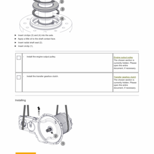 CLAAS 8900, 8800, 8700, 8600 (C86) Operators, Technical, Repair Manual - Image 5