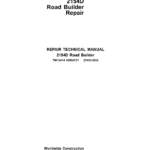 John Deere 2954D Road Builder Service Repair Manual (TM10414)