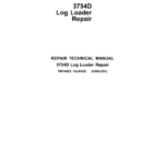 John Deere 3754D Log Loader Service Repair Manual (TM10423)
