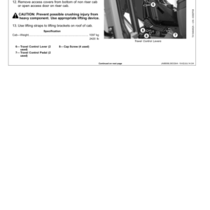John Deere 3754D Log Loader Service Repair Manual (TM10423) - Image 4