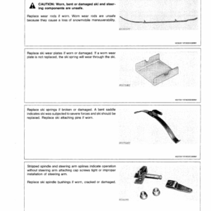 John Deere 340 Trailfire, 440 Trailfire LX Snowmobiles Technical Repair Manual (TM1197) - Image 3
