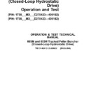 John Deere 803M, 853M Feller Buncher (Closed-Loop Hydraulic) Repair Manual (SN between C270423 - C409162 & D270423 - D409162) - Image 2