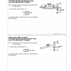 John Deere 403, 503, 506, 509, 603, 1008, 1408, 1418, 1508 Rotary Cutters Service Repair Manual (TM1394) - Image 3