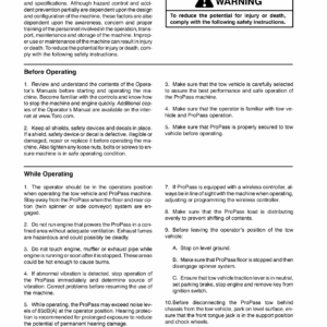 Toro ProPass 200 Service Repair Manual - Image 2