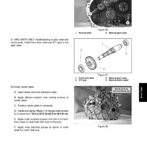 Toro Workman HD, HDX, HDX-D (HD S.N 313000001 and up, HDX, HDX-D with Kubota & Kohler Engine) Service Repair Manual - Image 3